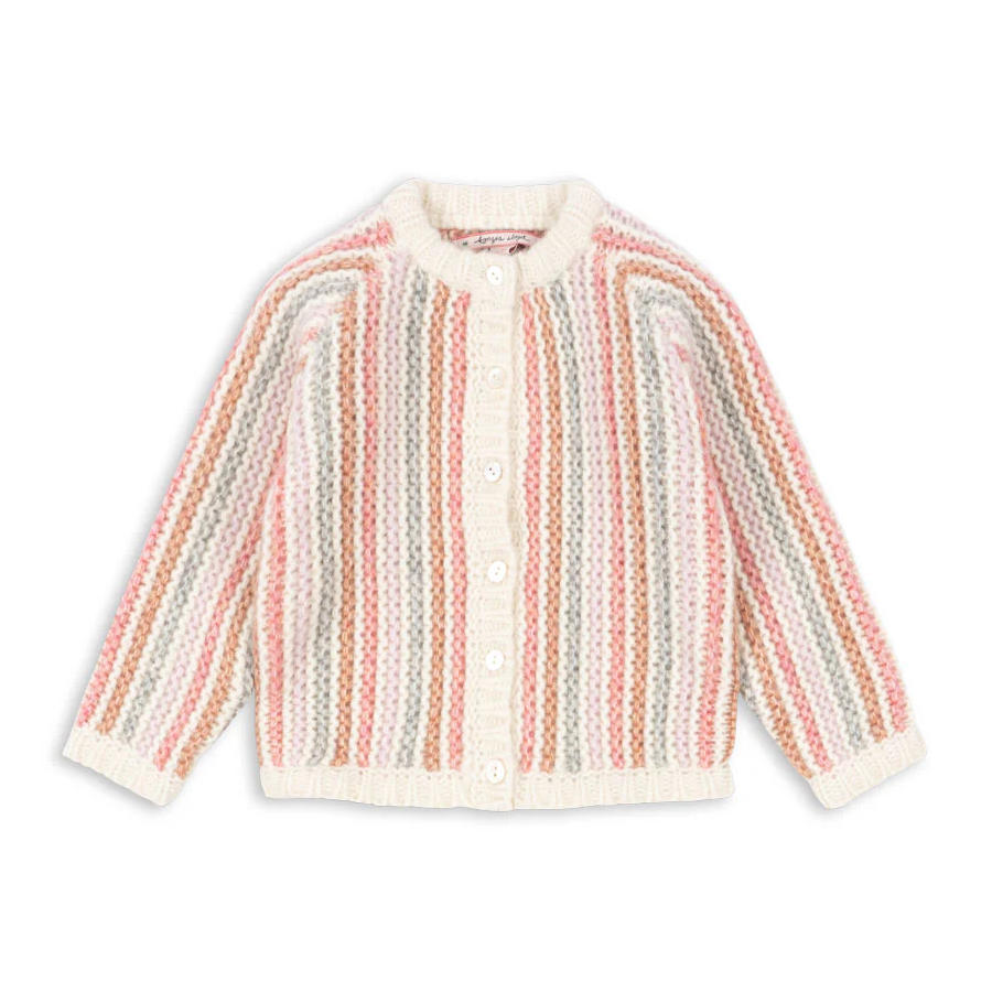 Konges Slojd Kiri Strickjacke rose stripe