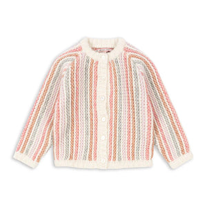 Konges Slojd Kiri Strickjacke rose stripe
