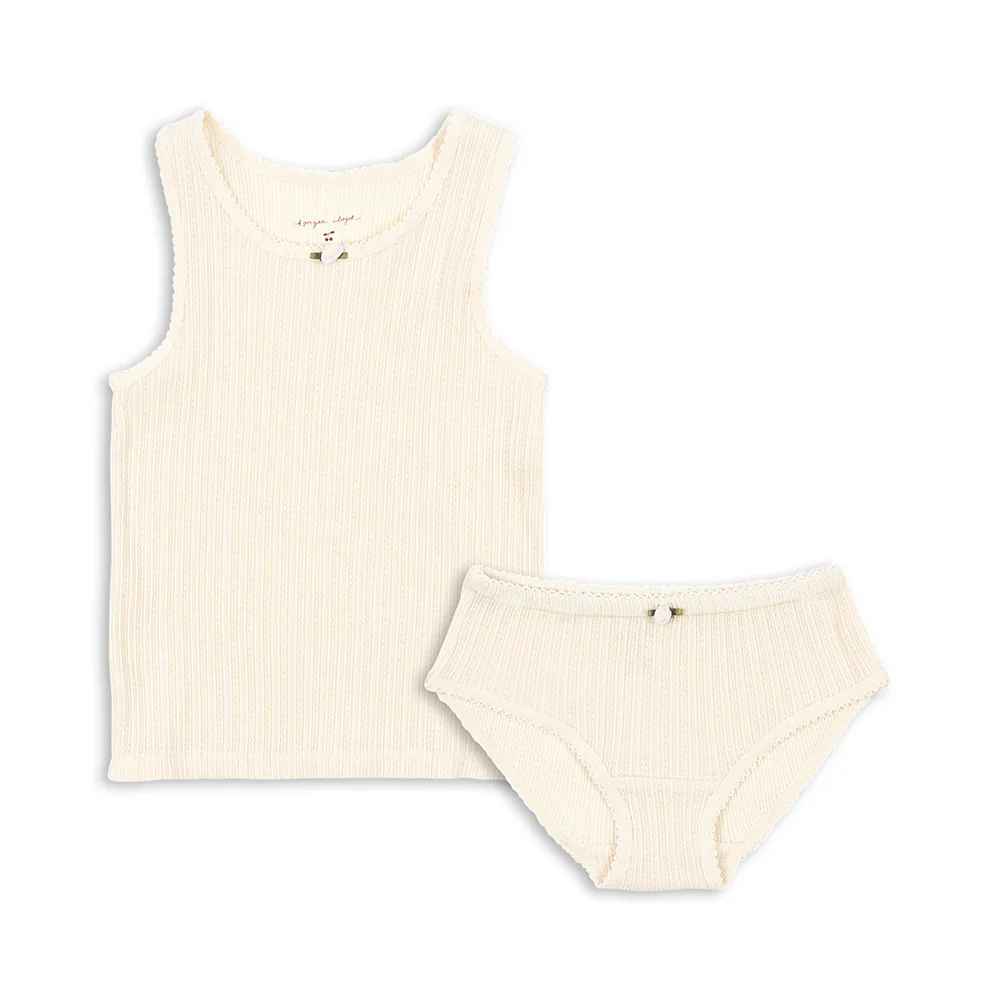 KONGES SLOJD Papin Unterwäsche Set antique white
