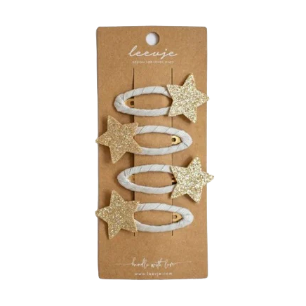 Leevje - HAARSPANGEN 'SPARKLY STAR CLIPS'