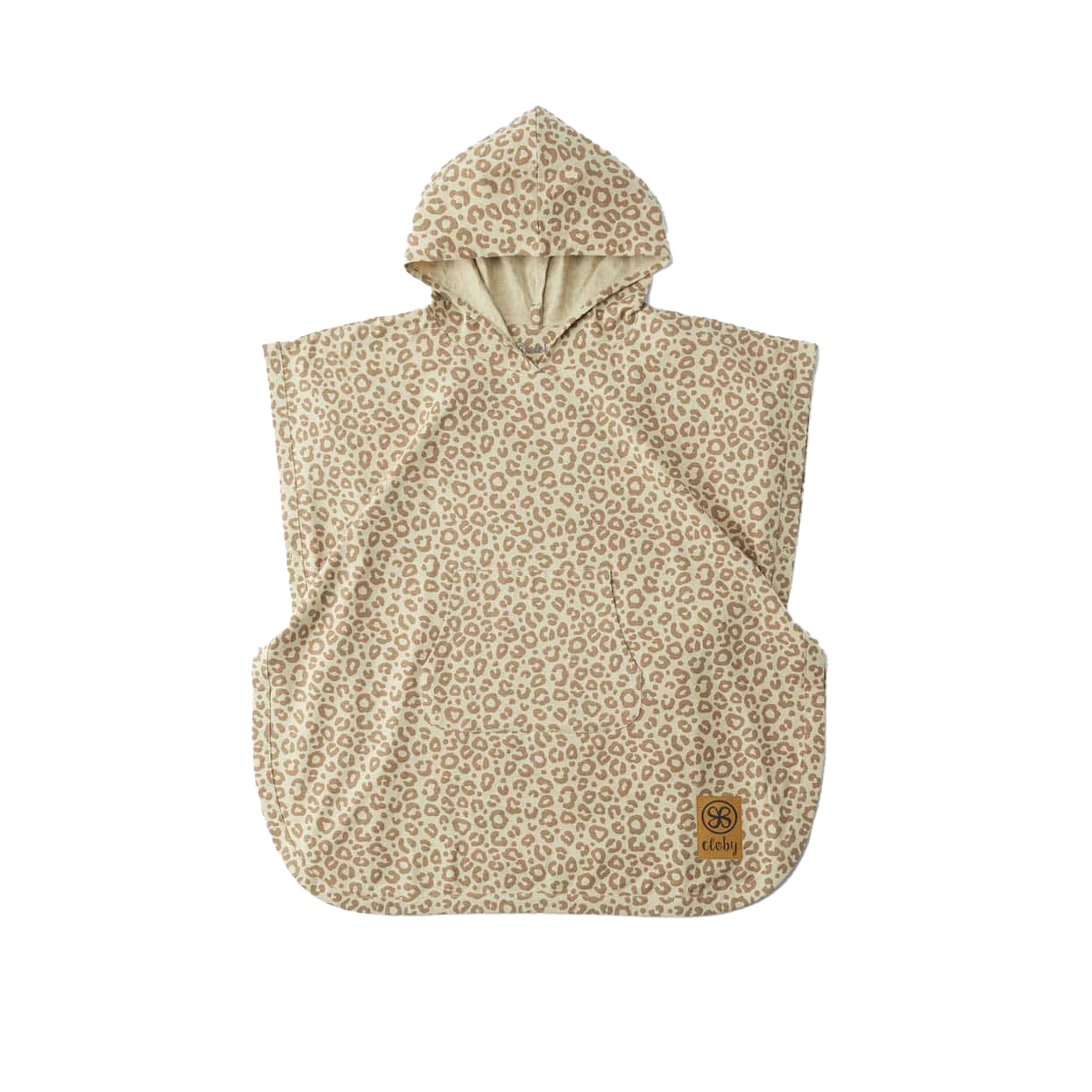 CLOBY UV PONCHO leopard braun