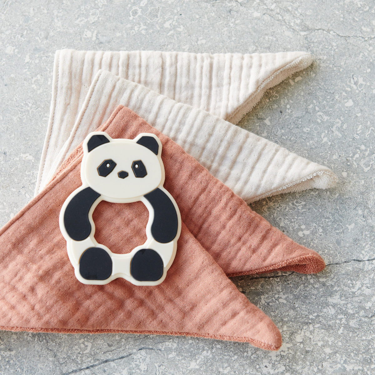 Liewood Dreieckstuch Bib Andrea 2er-Pack Sandy
