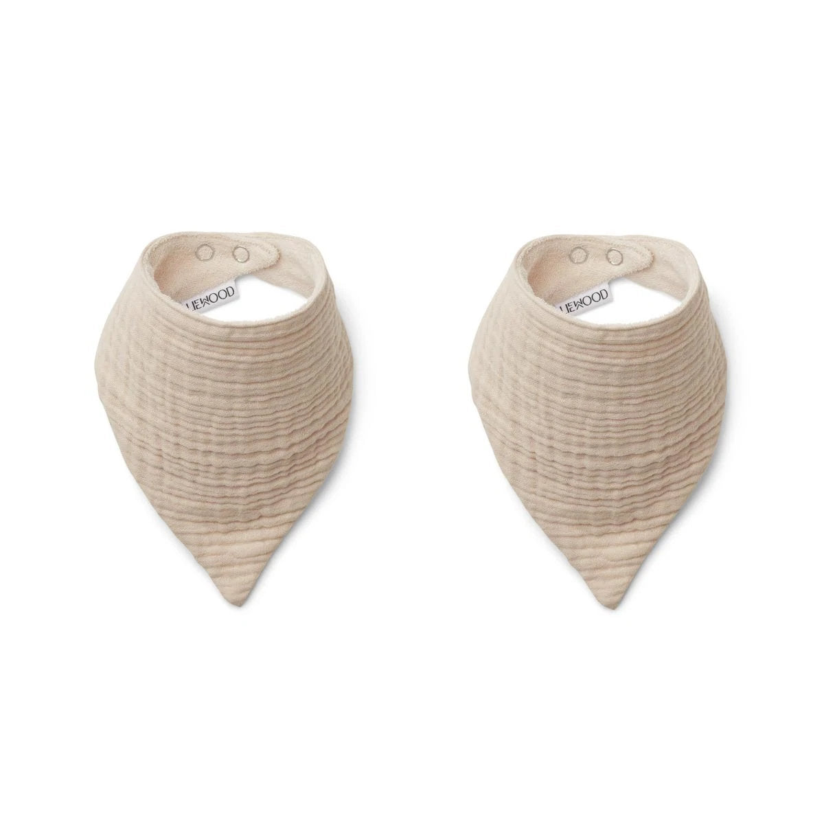 Liewood Dreieckstuch Bib Andrea 2er-Pack Sandy