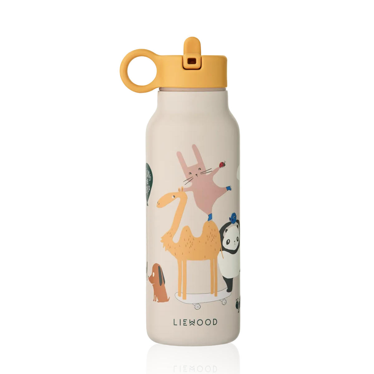 Liewood FALK WATER BOTTLE 350 ML world sandy