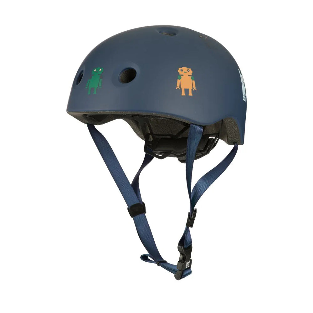 liewood fahrradhelm HILARY helm robots indigo blue – STEYBE FÜR KINDER Farbe:creme-Weiß Kaufe Abnehmbarer Aufbewahrungskorb für B6 Mini Kids shop