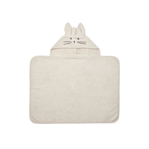 LIEWOOD VILAS RABBIT BABY HOODED TOWEL