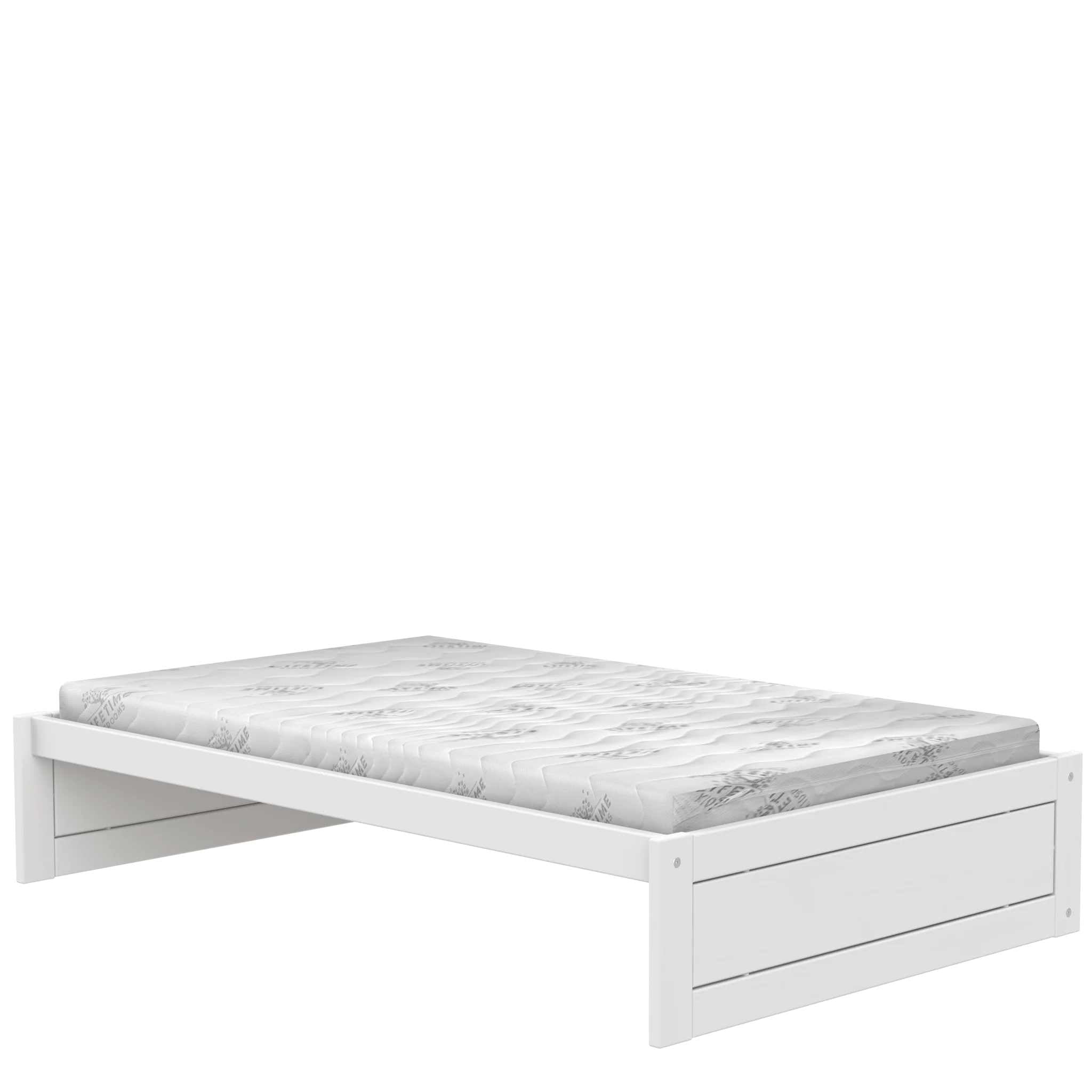 LIFETIME Montessori Bett 120 x 200 cm, weiß