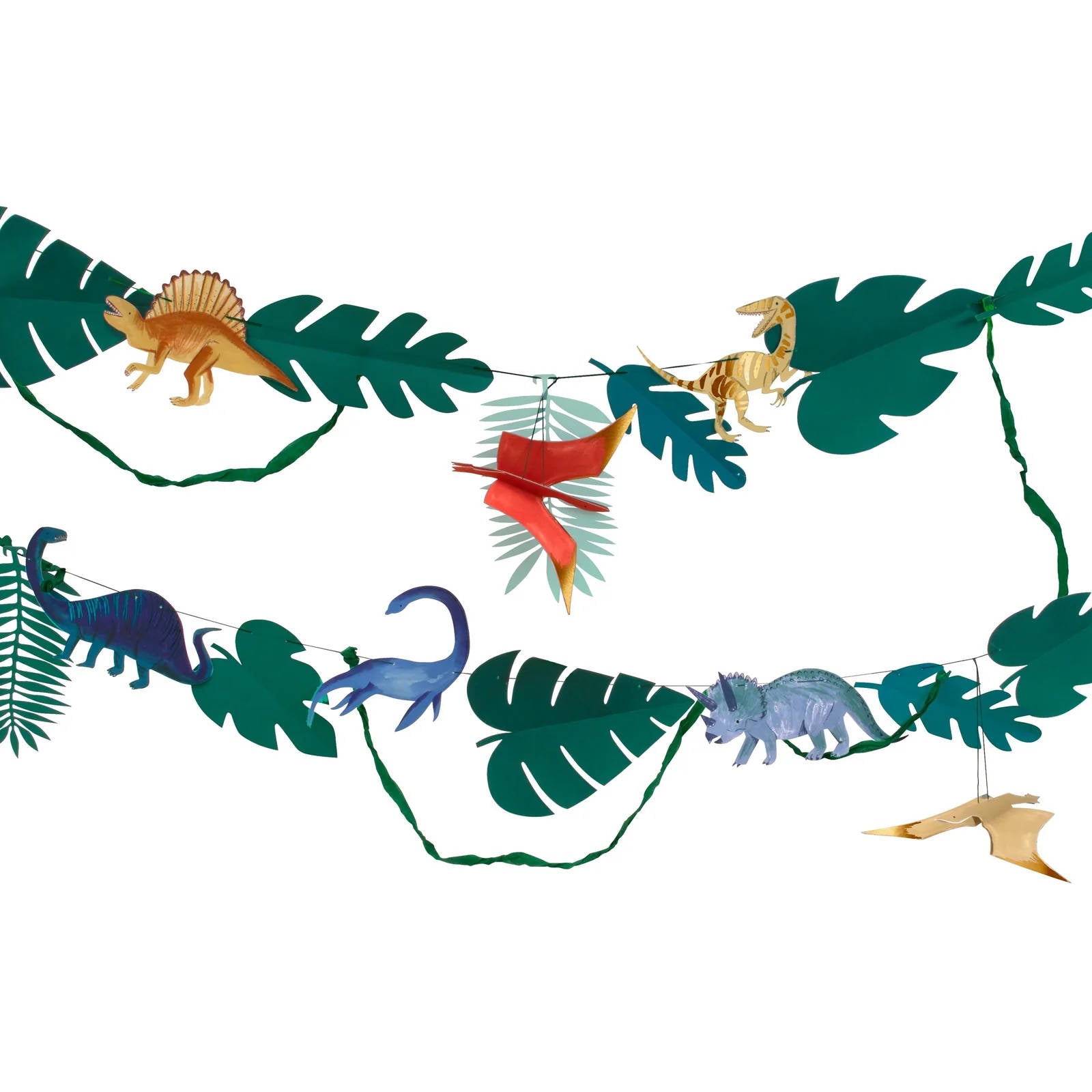 Meri Meri Große Girlande Dinosaurier Königreich