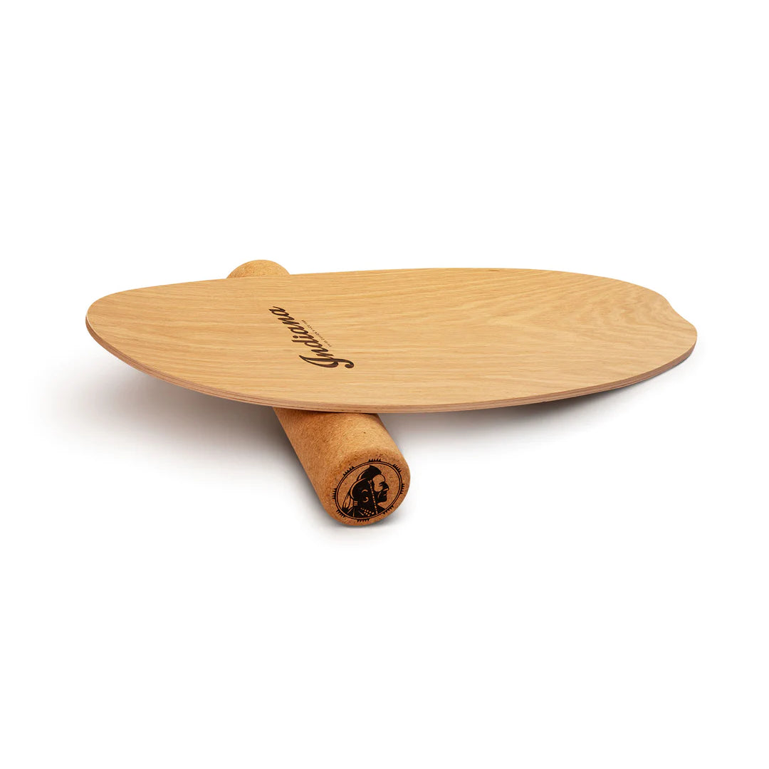 micro Indiana® Balance Board Eiche inkl. Korkrolle