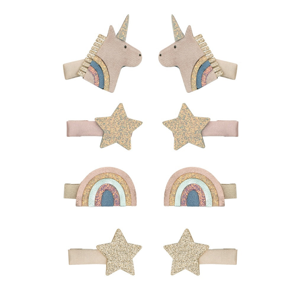 Mimi & Lula Celeste unicorn mini clips