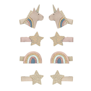 Mimi & Lula Celeste unicorn mini clips
