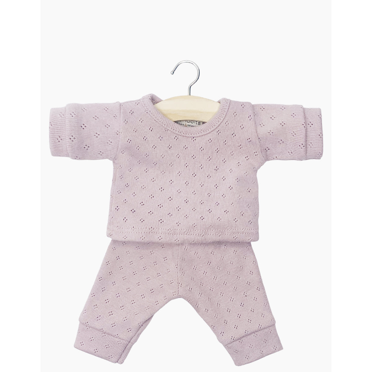 minikane - Babys – Morgan-Pyjama Orchideenrosa mit Punkten