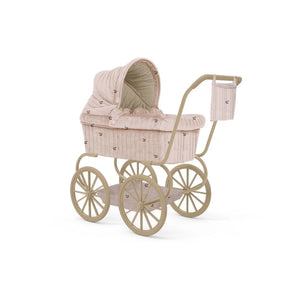 Konges Slojd Minnie Puppenwagen aus recycelter Baumwolle cherry blush