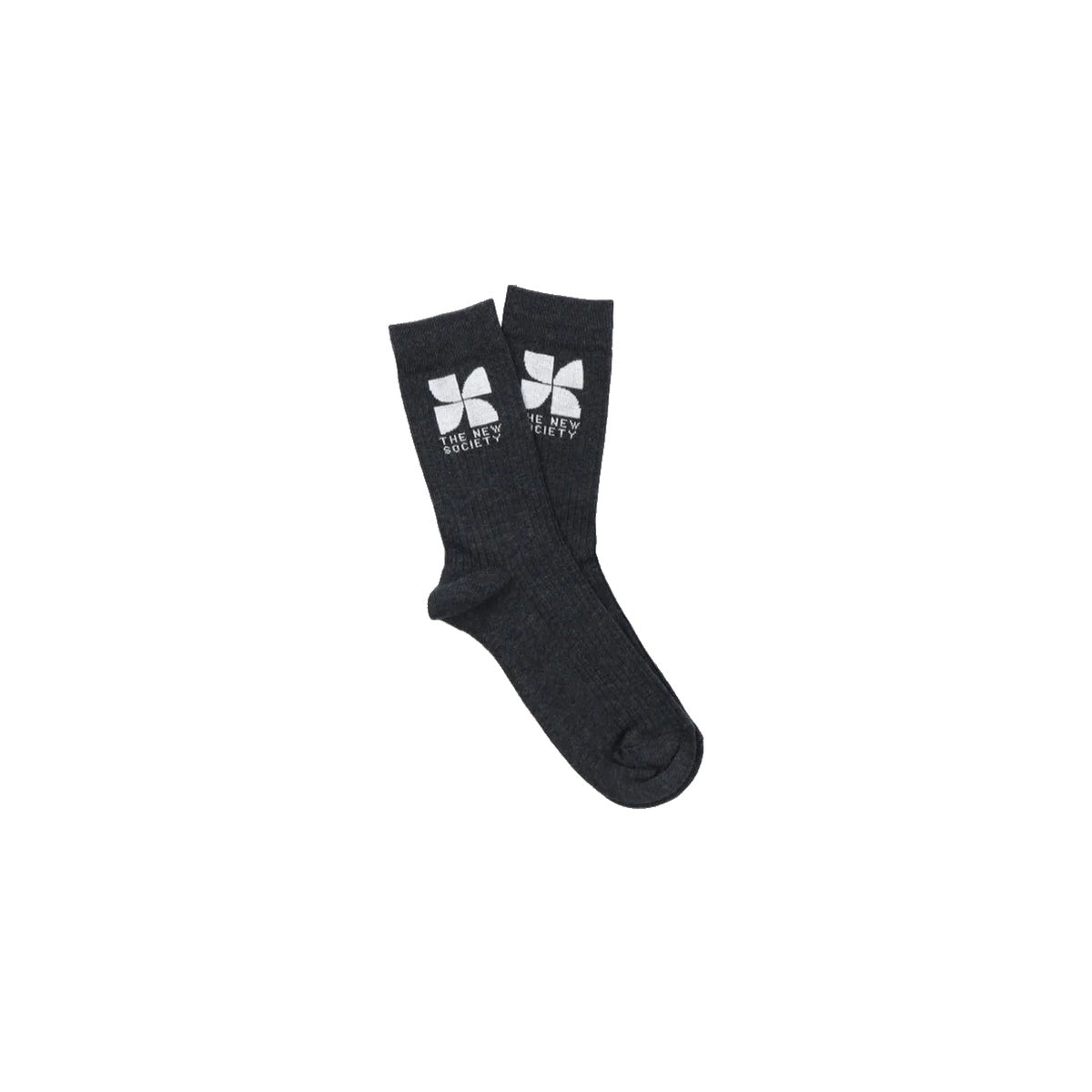 the new society Socken galactic grey melange
