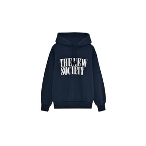 the new society Kapuzenpulli infinite navy