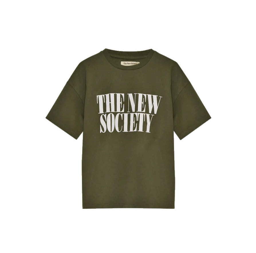 the new society T-Shirt Mica kaki