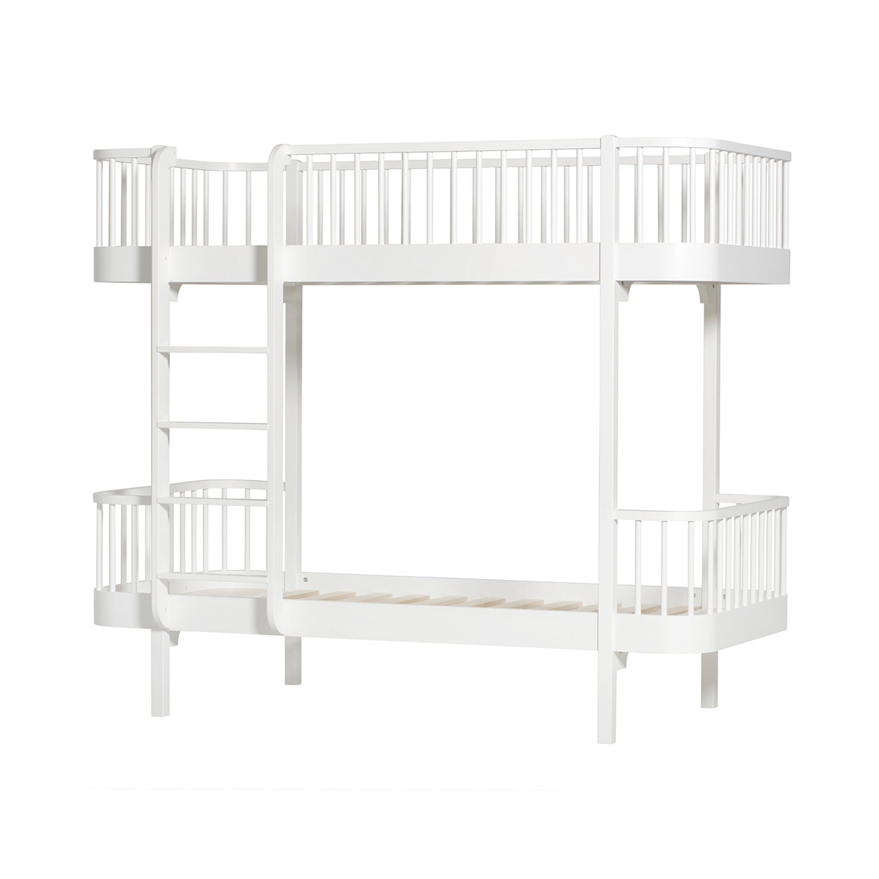 Oliver Furniture Wood Collection Etagenbett 90x200 cm weiß