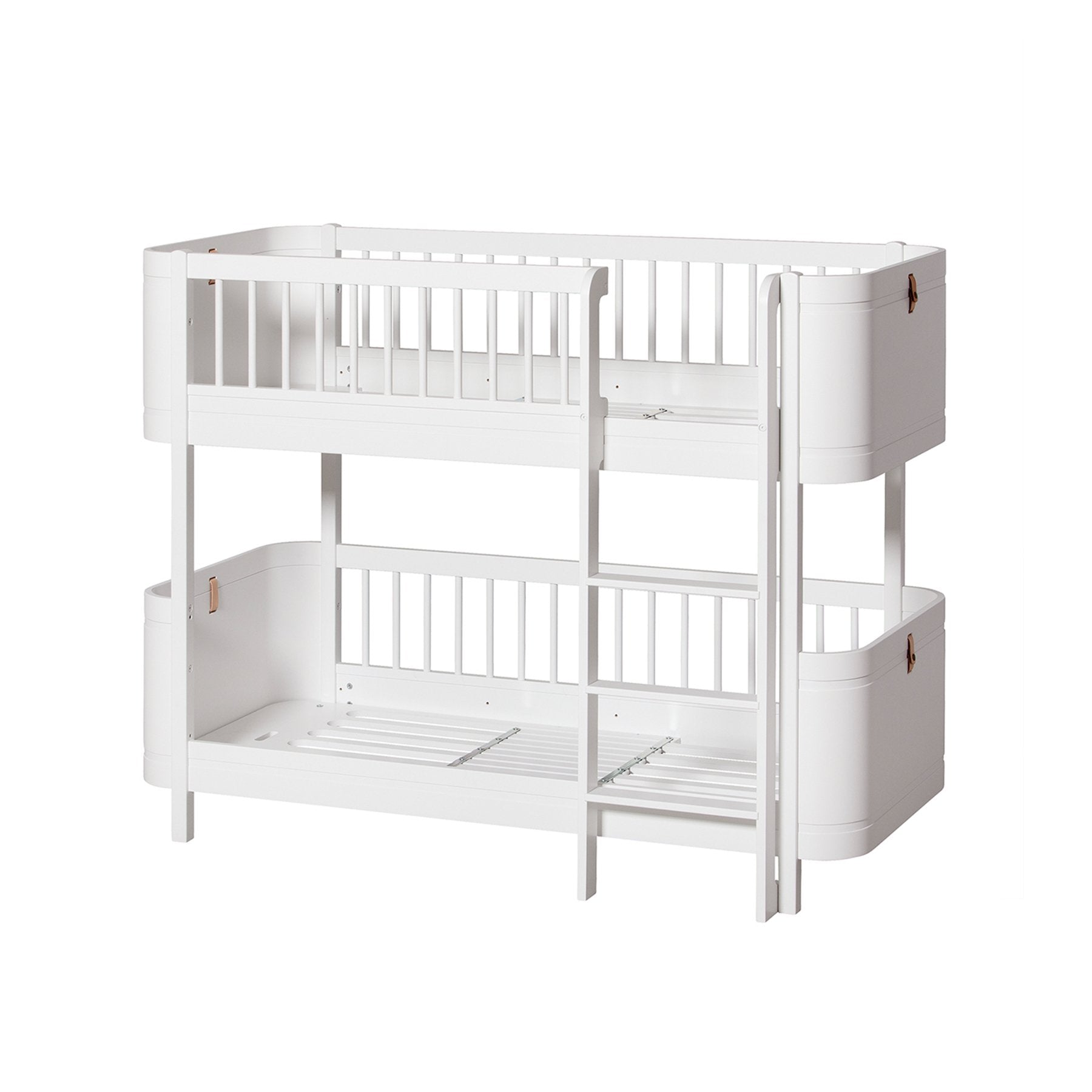 Oliver Furniture Wood Collection Mini+ halbhohes Etagenbett, weiß