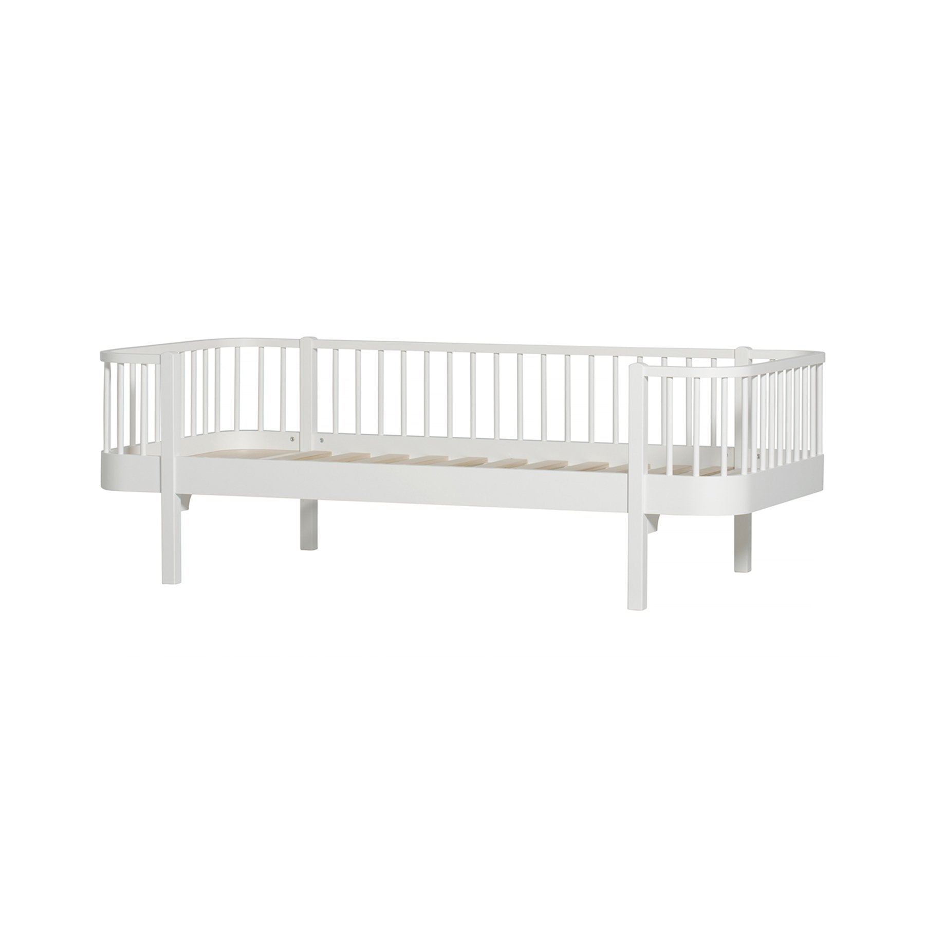 Oliver furniture Wood Collection Bettsofa 90x200 cm weiß