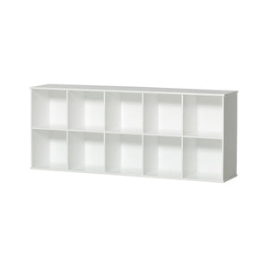 Oliver Furniture Wood Collection Hängeregal 5x2