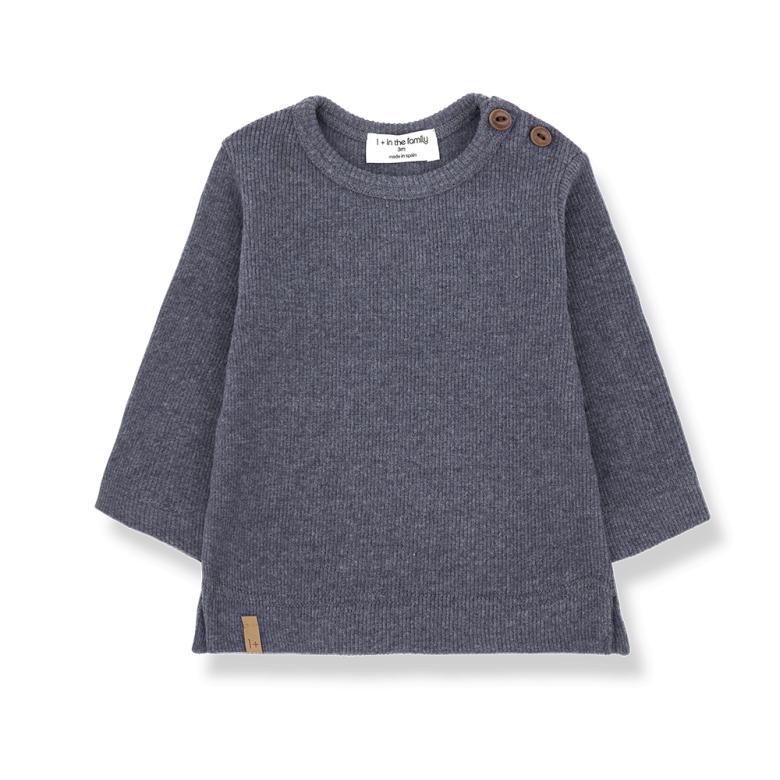 1+ in the family Shirt langarm ALFONS denim