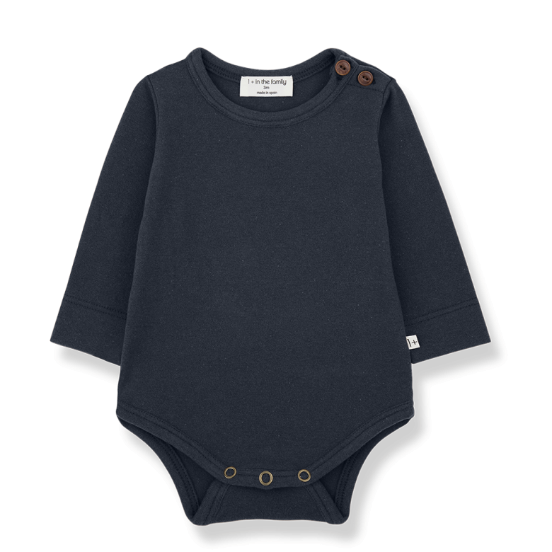 1+ in the family enric Body langarm dark blue