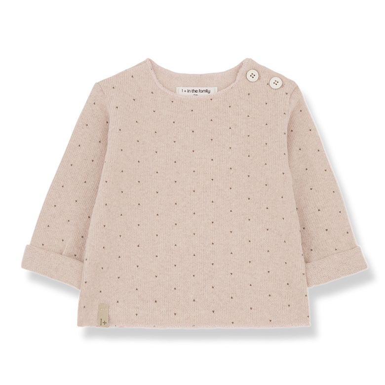 1+ in the family Jutta Shirt nude punkte