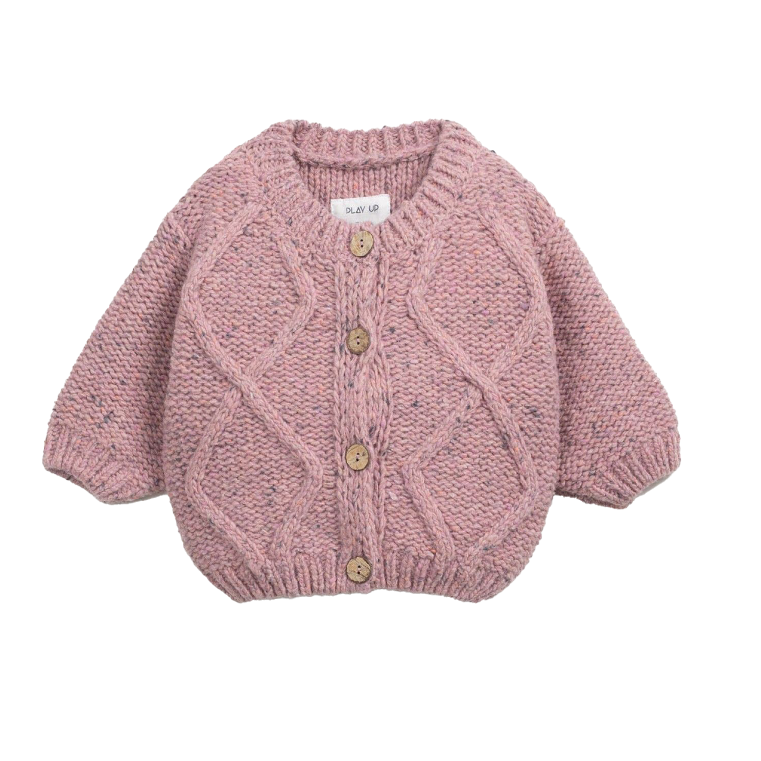 PLAY UP Strickjacke rose