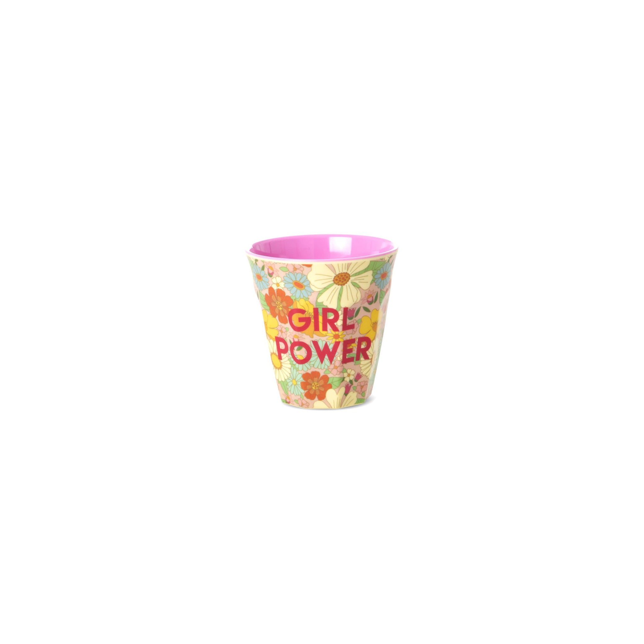 Rice Melamin Becher medium mit blumen