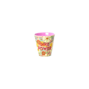 Rice Melamin Becher medium mit blumen