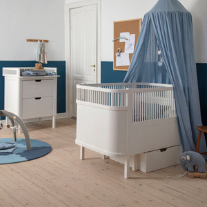Sebra Baby- & Juniorbett weiß