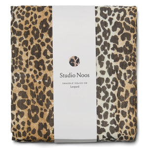 studio noos leopard Swaddle | 120x120 cm