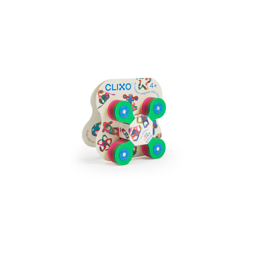 CLIXO MAGNETSPIELZEUG TINY & MIGHTY – 9 TEILE