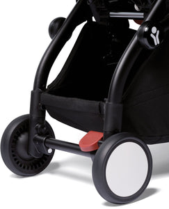 yoyo kinderwagen YOYO² Buggy Gestell schwarz, Textilset aqua blau – STEYBE FÜR KINDER