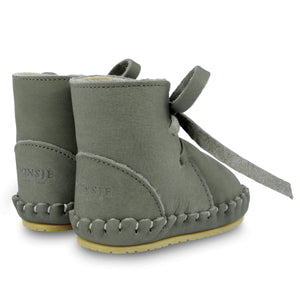 Donsje Pina BABY SCHUHE Classic Lining | Stone Nubuck