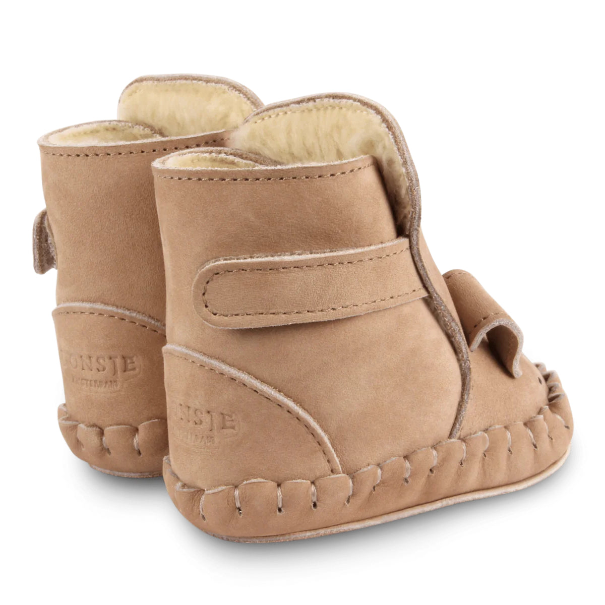 Donsje Kapi BABY SCHUHE Classic Lining | Hund | Truffle Nubuck