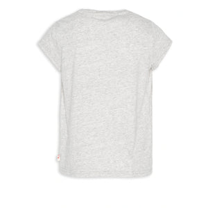 AO76 T-Shirt Amy yes heather grey