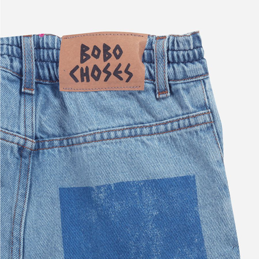 BOBO CHOSES Jeanshose mit Logoprint
