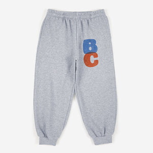 BOBO CHOSES Jogginghose mit Logoprint GRAU