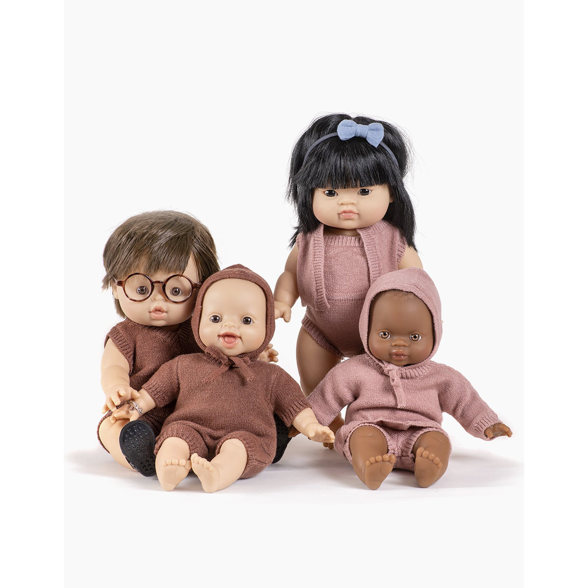 minikane - Puppen 2-Einteiler mit Rüschen Félicie rose