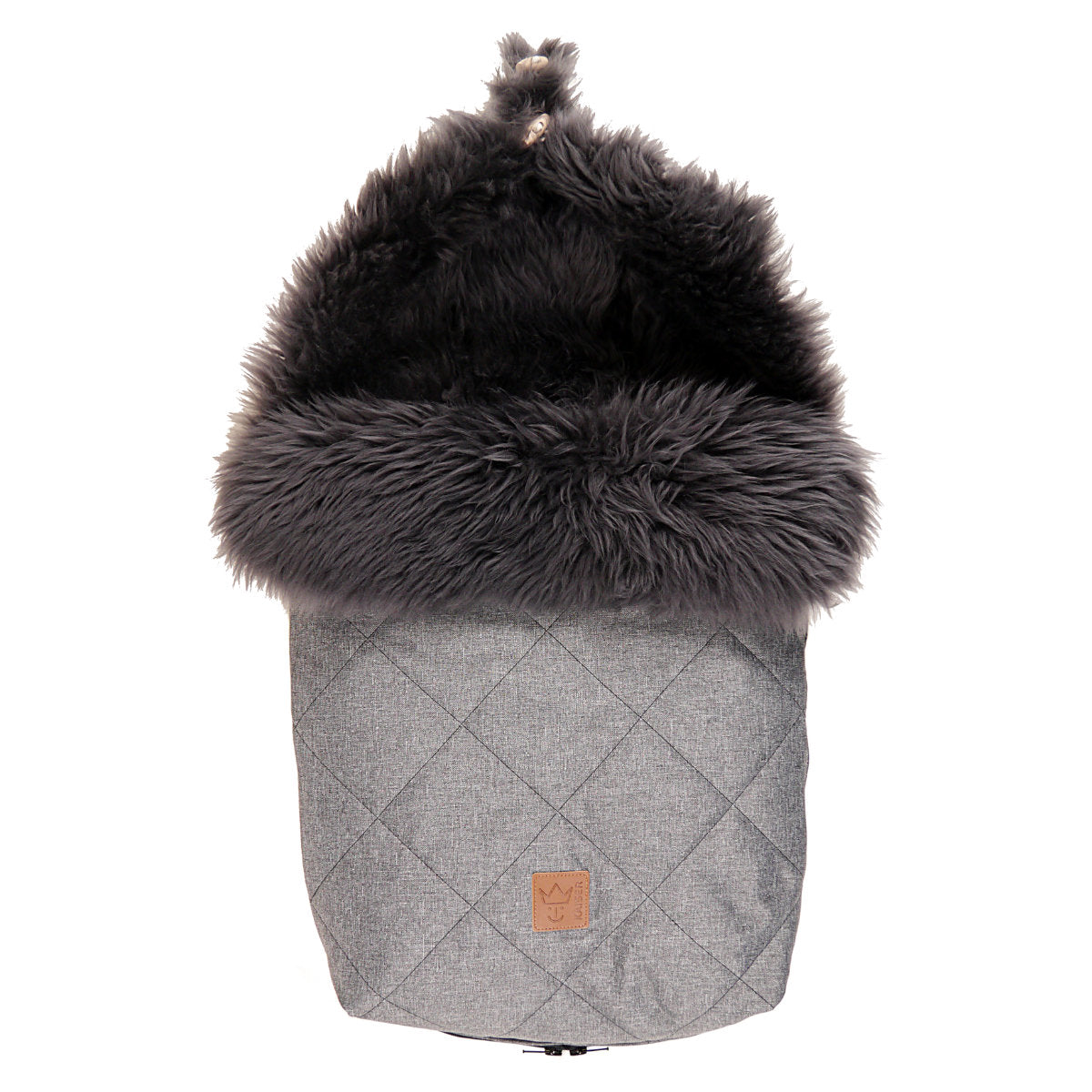 kaiser schlafsack lammfell Kaiser Lammfell Fußsack Nelly Lammfell: Early grey Stoff: Anthracite m – STEYBE FÜR KINDER