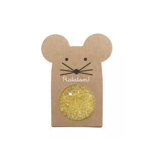 Ratatam  MOUSE BOUNCY BALL GOLD