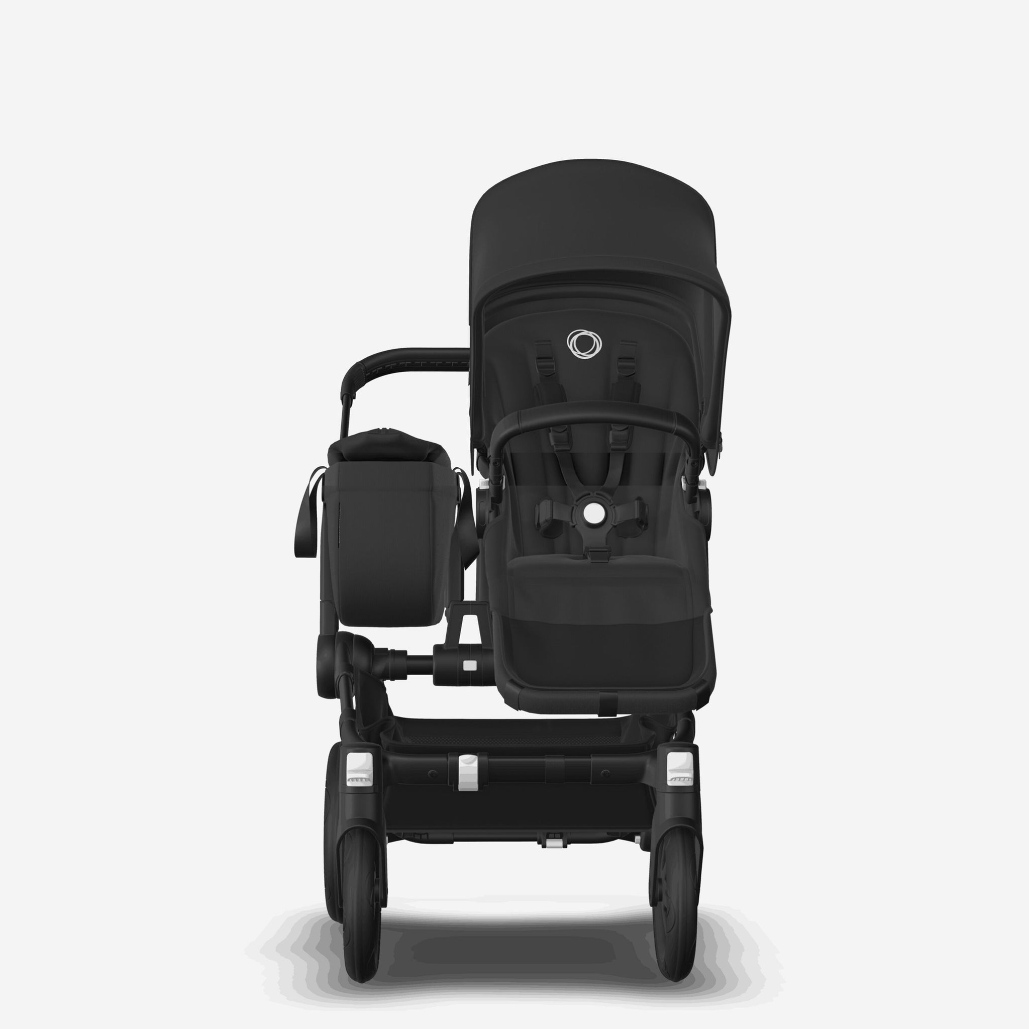 Bugaboo Donkey 5 Mono-Kinderwagen mit Liegewanne und Sitz  schwarz