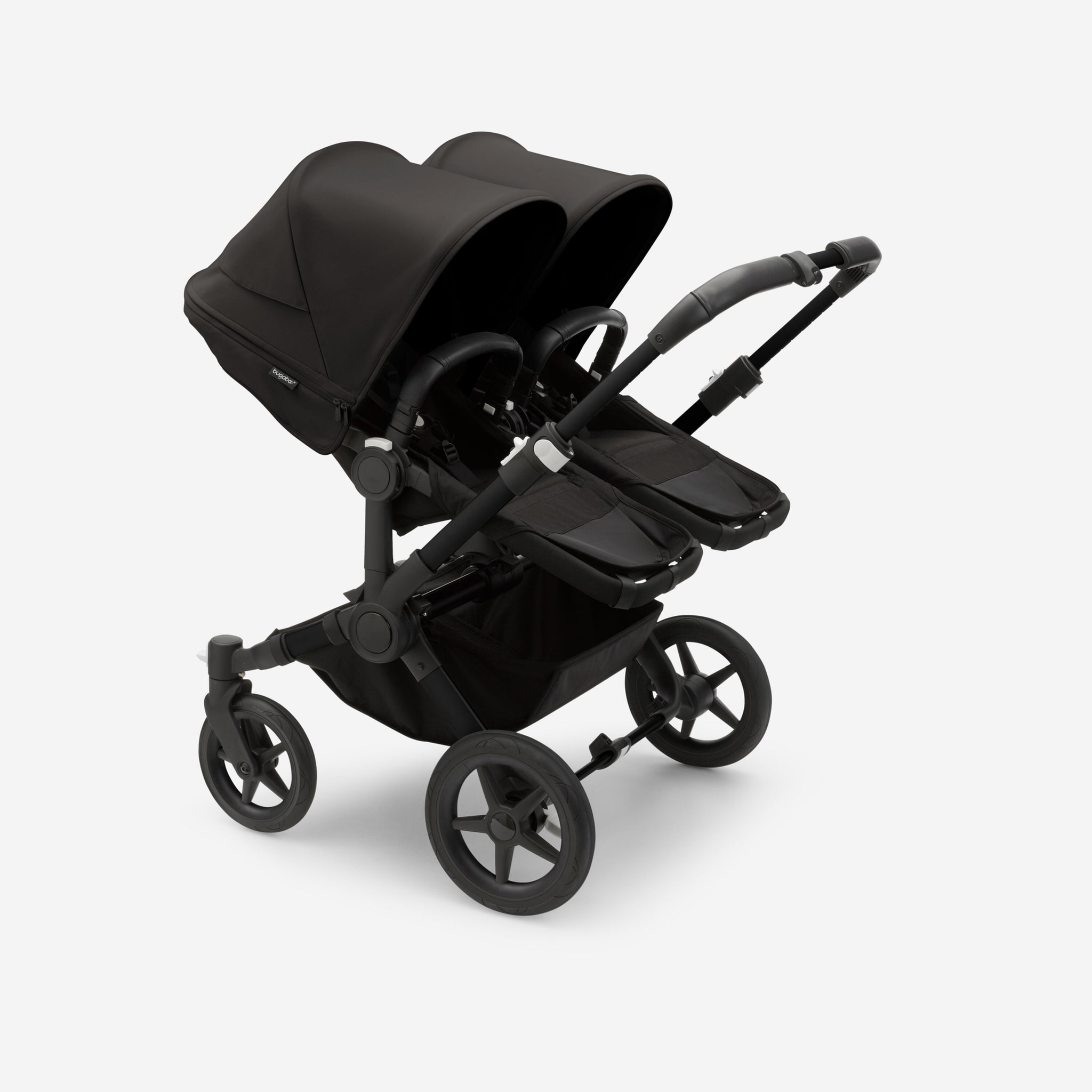 Bugaboo Donkey 5 Zwillingskinderwagen mit Sitz und Liegewanne schwarz