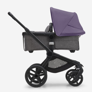 Bugaboo Fox 5 Kinderwagen mit Liegewanne und Sitz lila