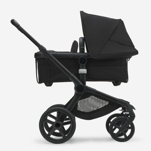 Bugaboo Fox 5 Kinderwagen mit Liegewanne und Sitz schwarz