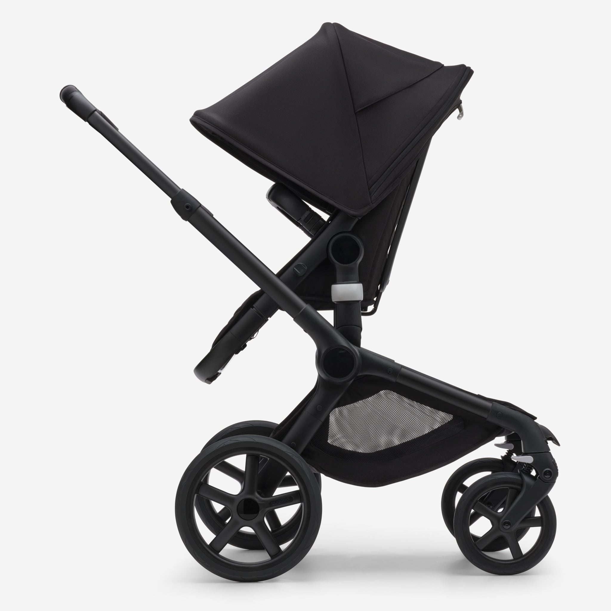 Bugaboo Fox 5 Kinderwagen mit Liegewanne und Sitz schwarz