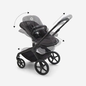 Bugaboo Fox 5 Kinderwagen mit Liegewanne und Sitz morgenrot