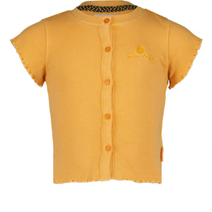Vingino T Shirt mit Knopfleiste Henrieke Tiger orange
