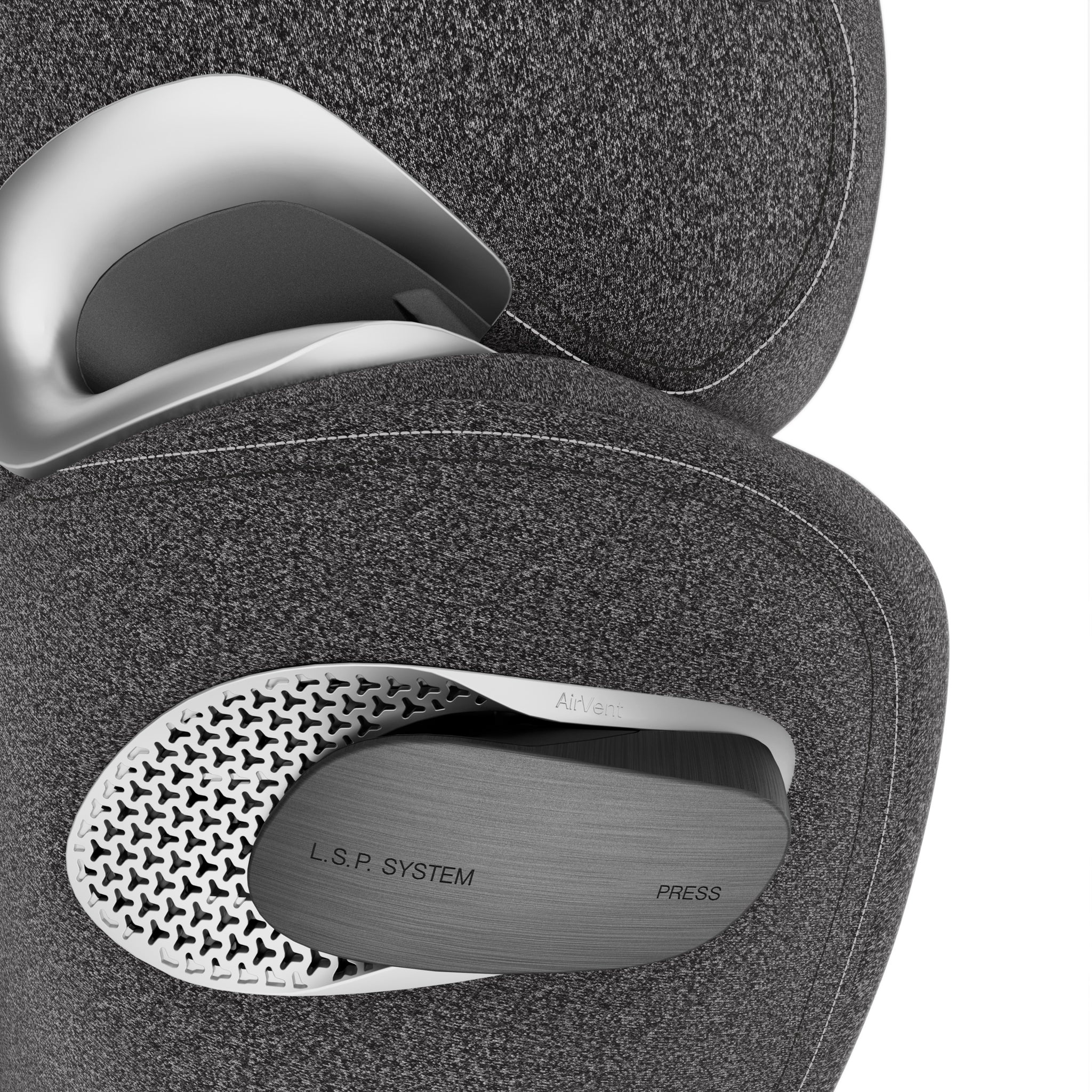 CYBEX Platinum Kindersitz Solution T i-Fix mirage grey Comfort